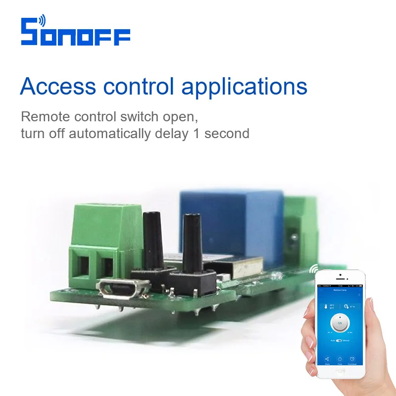 Фото SONOFF DC 5 В в 12 24 32 умный дом jog/self-locking Wifi беспроводной пульт дистанционного SONOFF DC 5 В в 12 24 32 умный дом jog/self-locking Wifi беспроводной пульт дистанционного