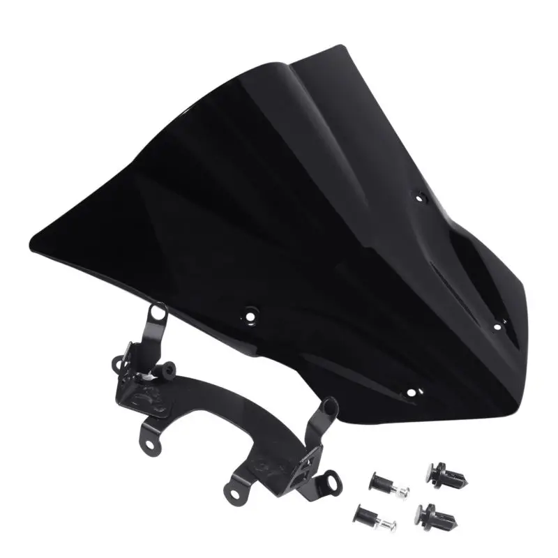 Передние ветрозащитные стекла мотоцикла с кронштейном для Kawasaki Z-900 Z 900 Z900 17-18 |