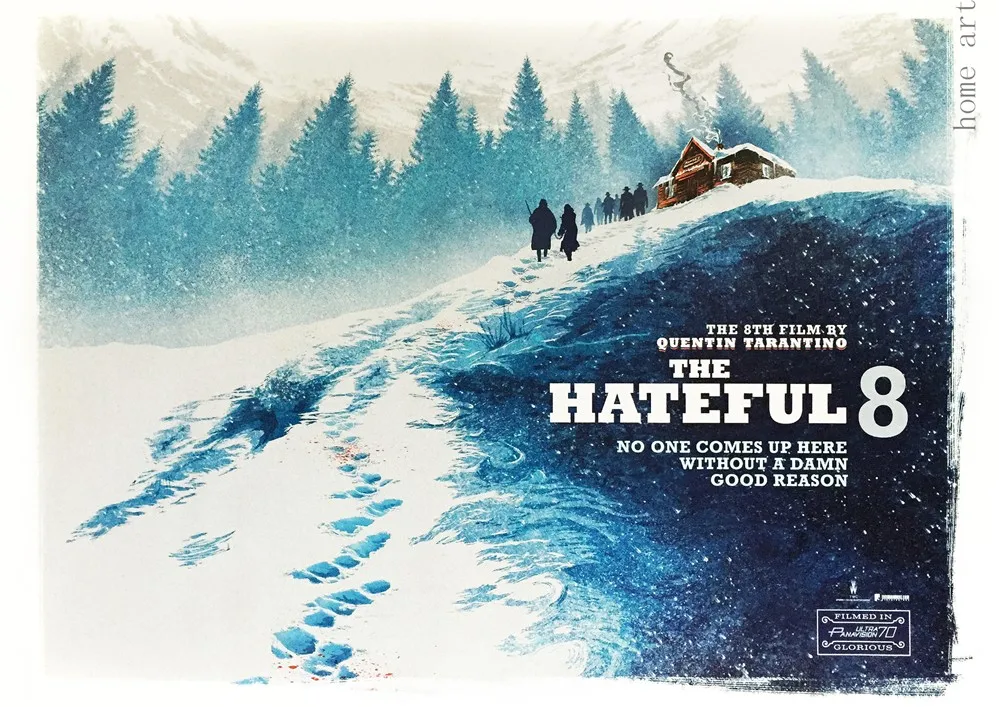 Постер The Hateful Eight четкое изображение настенные наклейки украшение для дома
