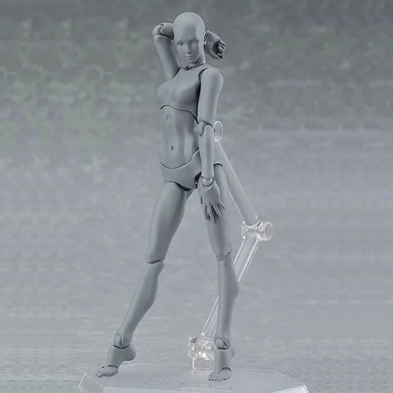 Лидер продаж 14,5 см Figma Archetype He She ПВХ фигурка человека тела суставы Мужские Женские телесные подвижные куклы аниме Модели Коллекции