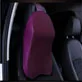 Purple 3D пены памяти Автомобильная подушка для шеи Регулируемая подголовник авто подголовник дорожная подушка для шеи Поддержка Держатель чехлы для сидений - Цвет: Purple
