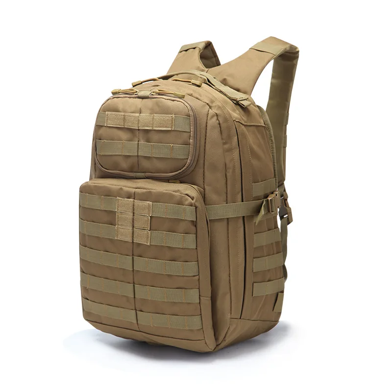 Khaki 900D Водонепроницаемый Военный Тактический штурмовой Molle пакет 40L слинг рюкзак 24H выживания рюкзак для наружного туризма кемпинга охоты - Цвет: Khaki