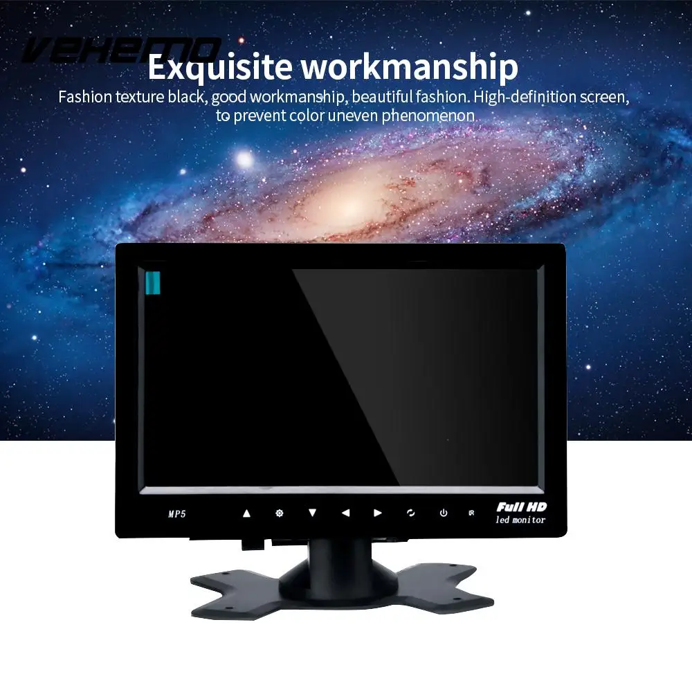 Vehemo 7inch Display 1080P Car MP5 Player Reverse Priority Monitor Premium Universal EBook LCD | Автомобили и мотоциклы
