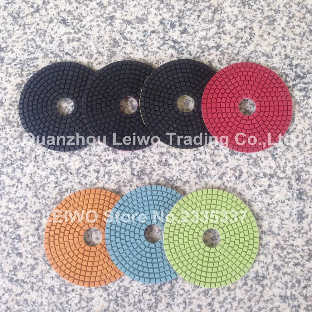 Гранитная полировальная площадка 5 дюймов влажные Алмазные полировальные