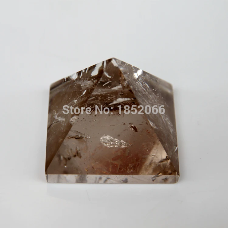 2018 флюорит цитрин коричневая пирамида из кварца Подвески кварц натуральный