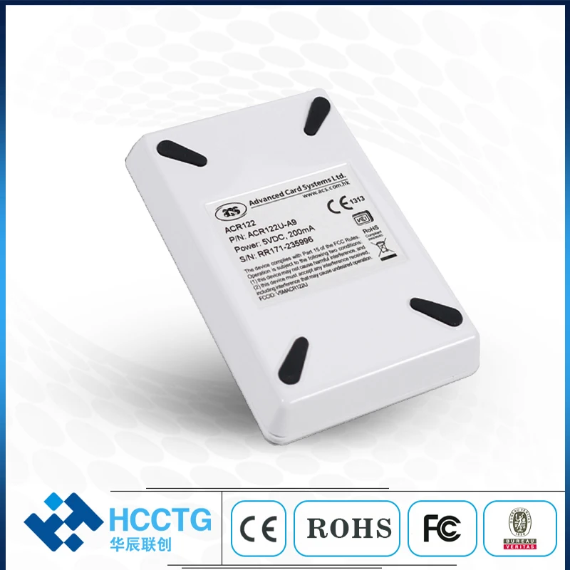 

USB ACR122U NFC RFID Smart Card Reader Writer For all 4 types of NFC