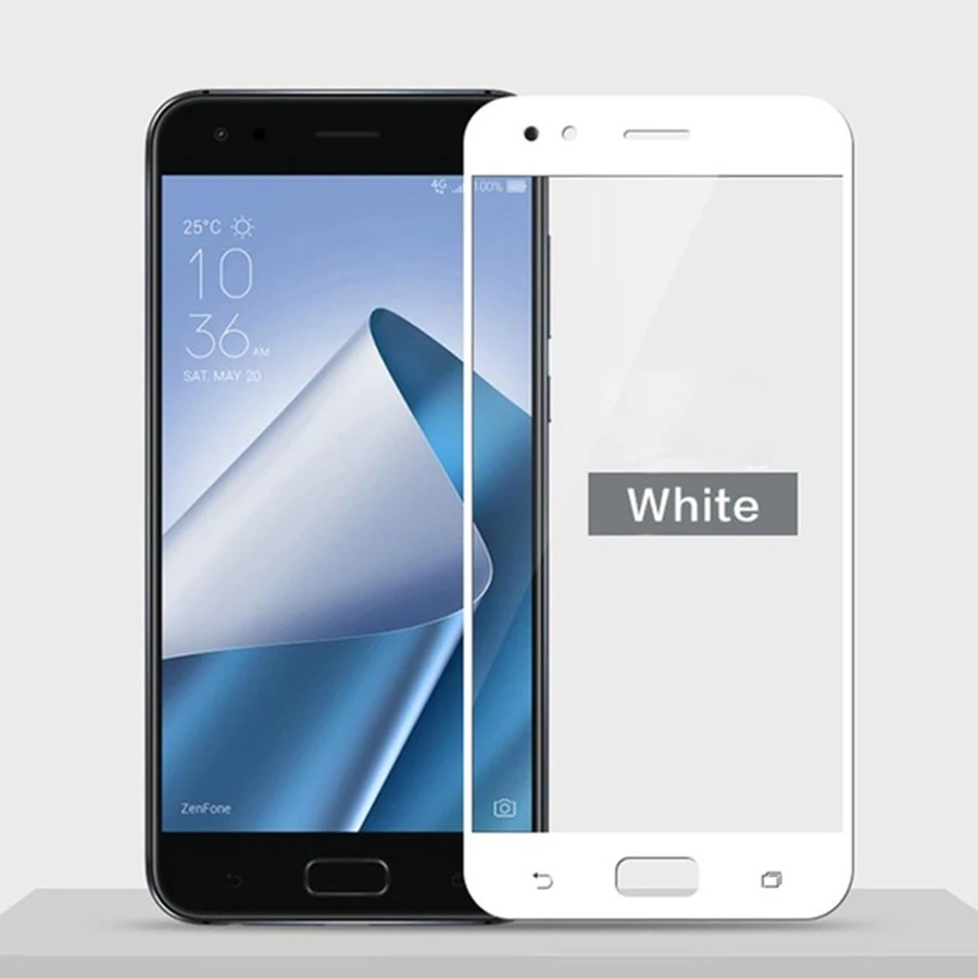 Защита экрана для Asus Zenfone 4 ZE554KL закаленное стекло ZE 554KL ZE554 KL Z01KD Z01KDA Z01KS полное