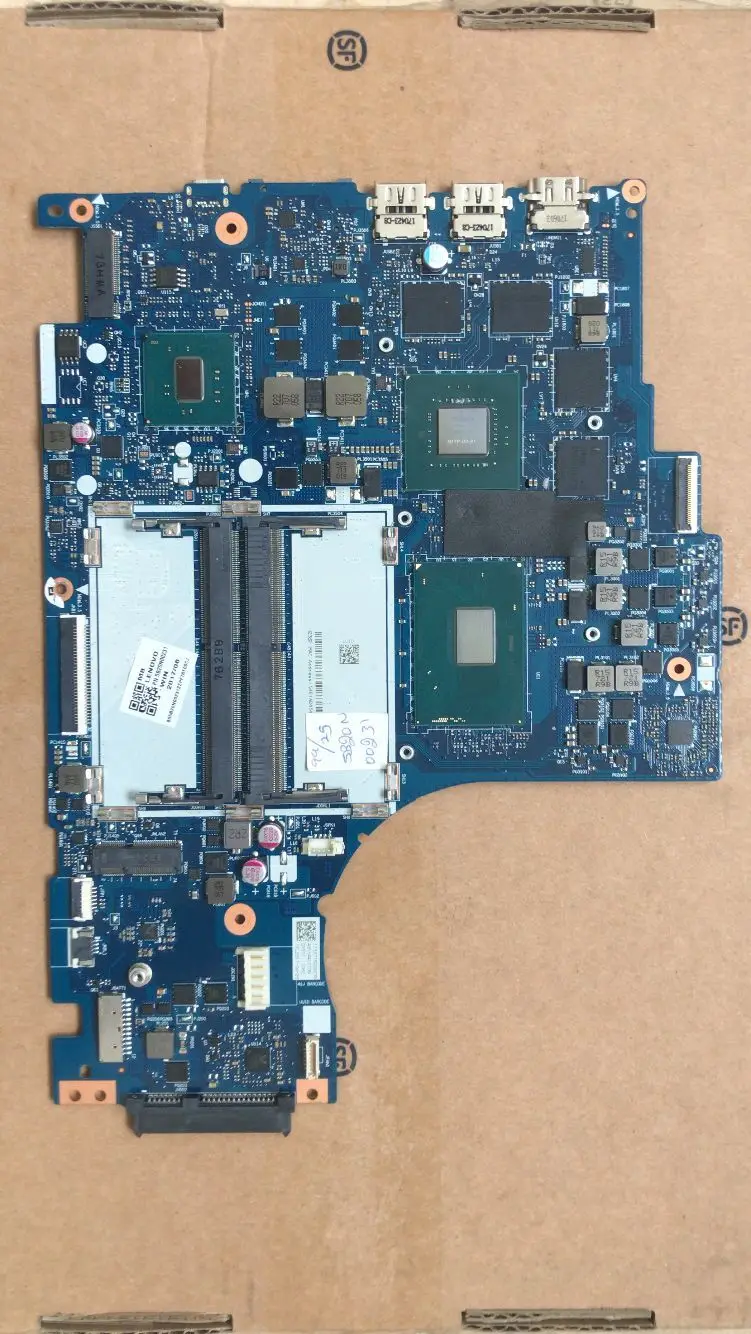 DY512 NM-B191 подходит для lenovo Y520-15IKBN ноутбук материнская плата 5B20N00291 Процессор i5 7300HQ GTX1050 DDR4 тесты работы