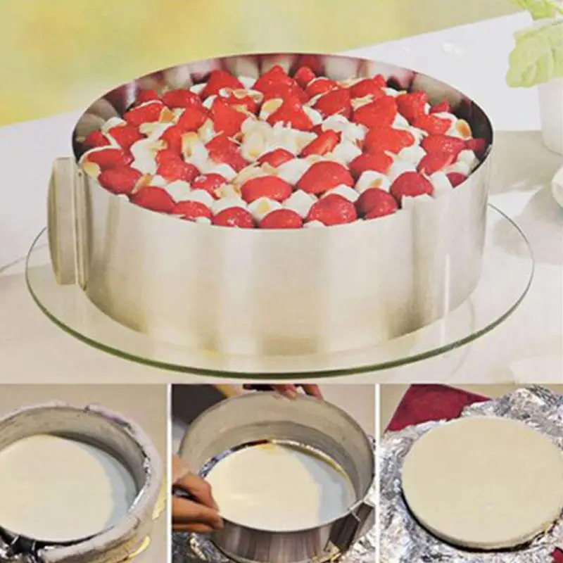 2 шт./компл. вечерние большой Размеры мусс печенья Нержавеющая сталь инструмент