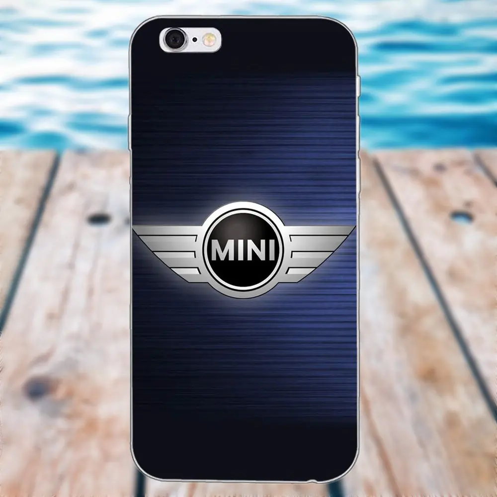 MicroData Mini Cooper Jcw Логотип для Apple IPhone X 4 4s 5 5C SE 6 6 S 7 8 Plus Galaxy большое ядро II Prime Alpha мягкий Стильный чехол