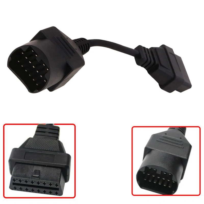 Кабель OBD 2 для Mazda 17Pin OBD2 II переходник на 16 контактный разъем диагностический