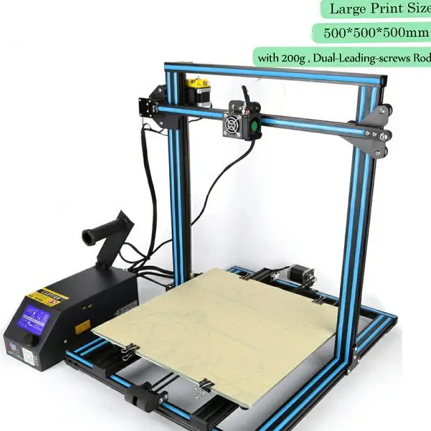 CR-10 S5 n 200g CR-10S 4S 5S/CR-10Mini CR-10 3D-принтеры DIY Kit вариант большого размера двойной Z стержень датчик накаливания/обнаружения резюме Мощность Off Creality 3d - Цвет: CR-10 S5 n 200g