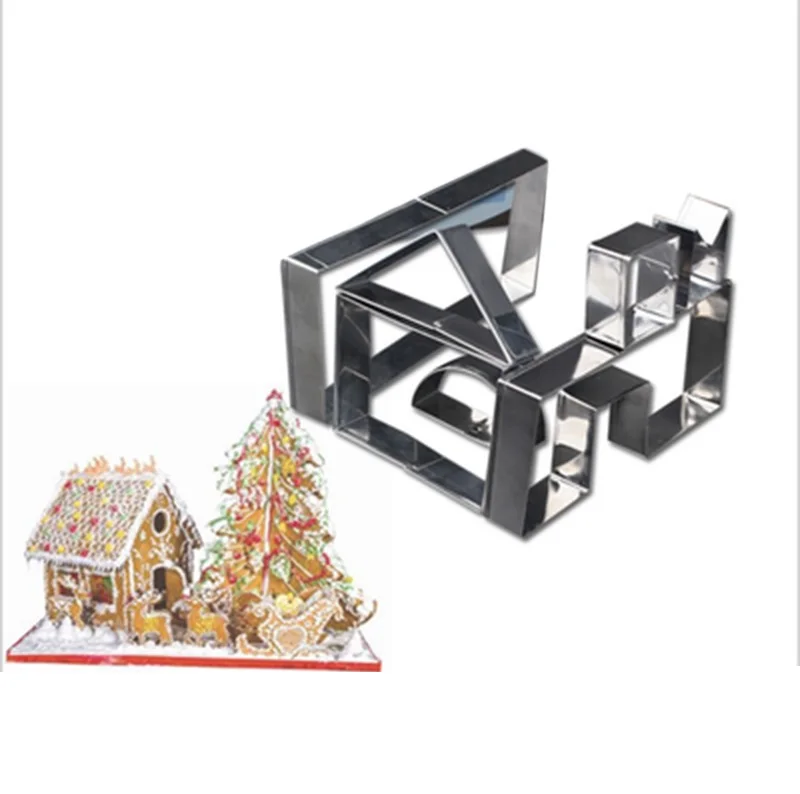 Металлическая форма для выпечки печенья QuickDone из нержавеющей стали 7 шт./компл. 3D в