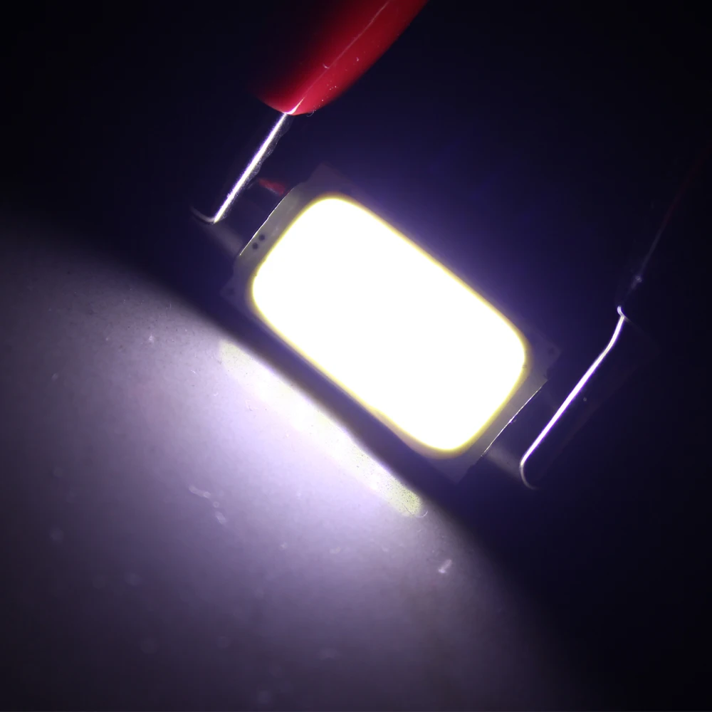 4pieces White 41mm COB 12LED Bulbs Car Interior Dome Map Lights Door Light Reading License Plate 12V | Автомобили и мотоциклы