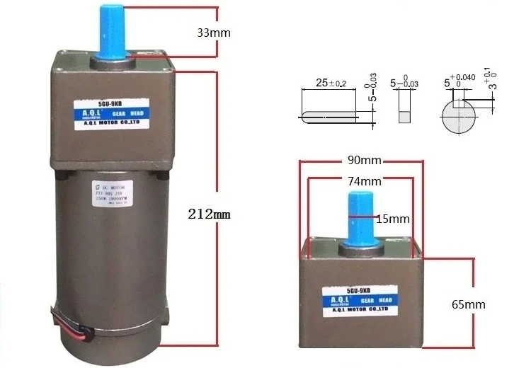 200 W DC12V 24 V 36 V-220 V 6 об/мин-600 об/мин постоянного тока мотор-редуктор большой крутящий момент может быть отменен и направлен скорость вращения двигателя постоянного тока