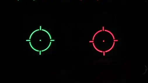 551 552 Red Green Dot Holographic Sight Scope Hunting Red Dot Reflex Sight Riflescope With 20mm Mount For Airsoft Gun