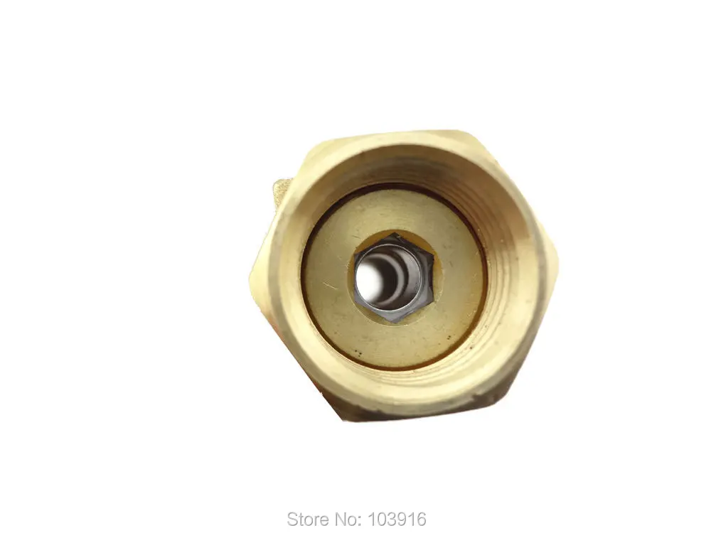 1 шт. латунный расходомер Балансирующий клапан Датчик потока|1 brass valve|valve flowbalancing