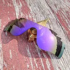 Оптовая продажа, Поляризованные Сменные линзы Glintbay 100%, точная посадка, для солнцезащитных очков Oakley Radarlock, глубокие фиолетовые зеркальные