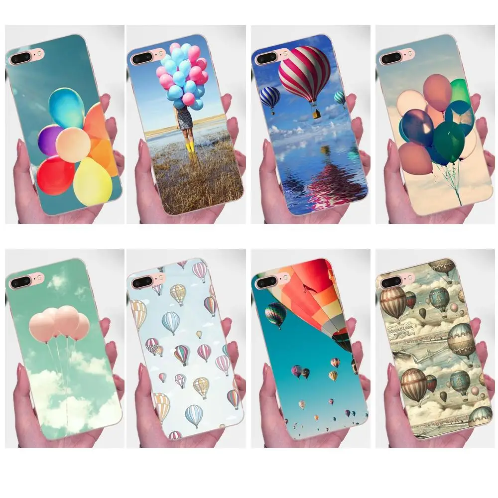 Красочные воздушные шары Fire Balloon для Huawei P7 Honor 4C 5A 5C 5X 6 6C 6A 6X 7 7X 8 9 V8 V10 Y3II Y5II Y6II G8 Play