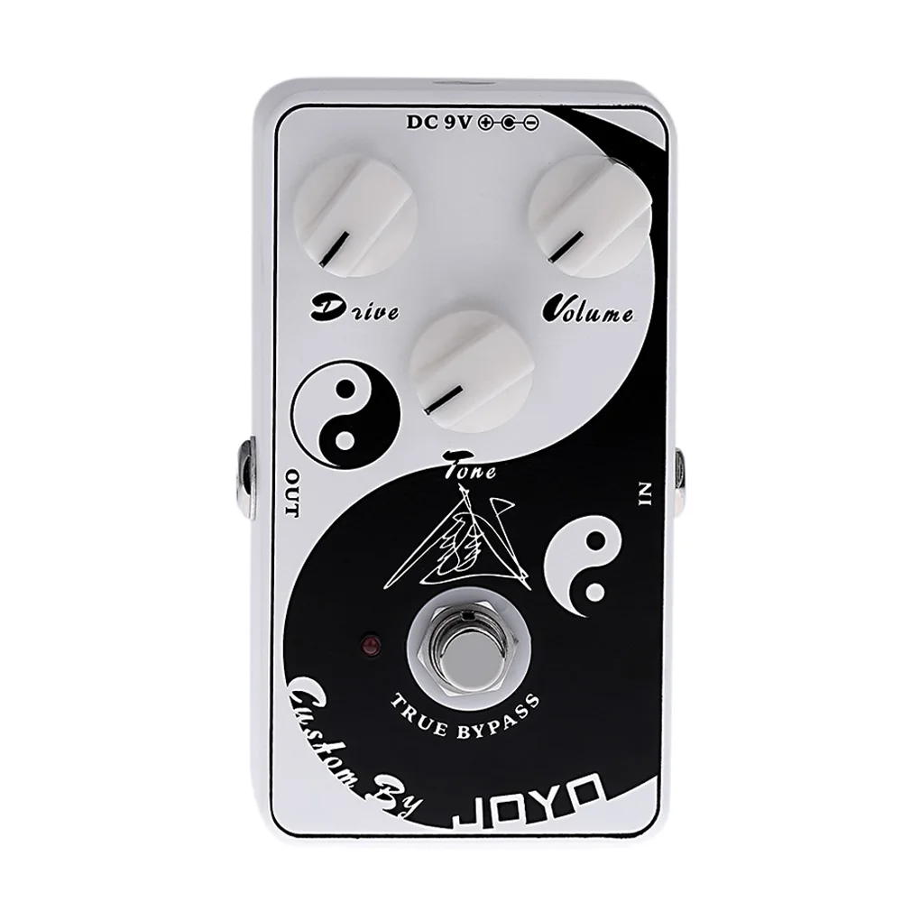 

Joyo "Tai Chi" Overdrive Electric Guitar Effect Pedal Aluminum Alloy Housing True Bypass with 3 adjustable knobs free shipping