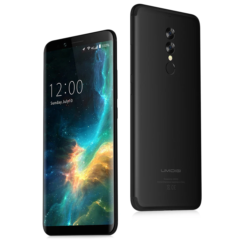 UMIDIGI S2 Lite 4G смартфон 5 99 &quotAndroid 7 0 MTK6750T Octa Core 1 GHz 4 GB Оперативная память 32 ГБ
