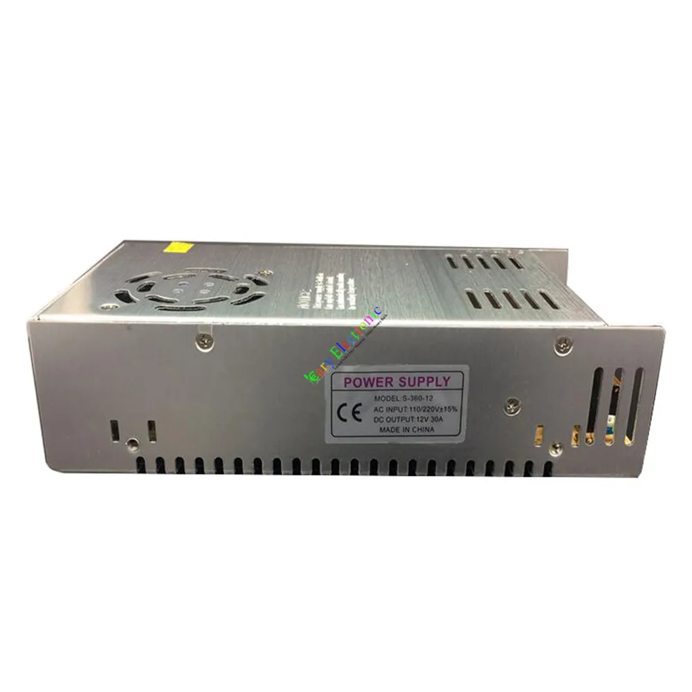 Оптом и в розницу 1 шт. 12V 30A 360 Вт AC/DC драйвер переключатель источника питания