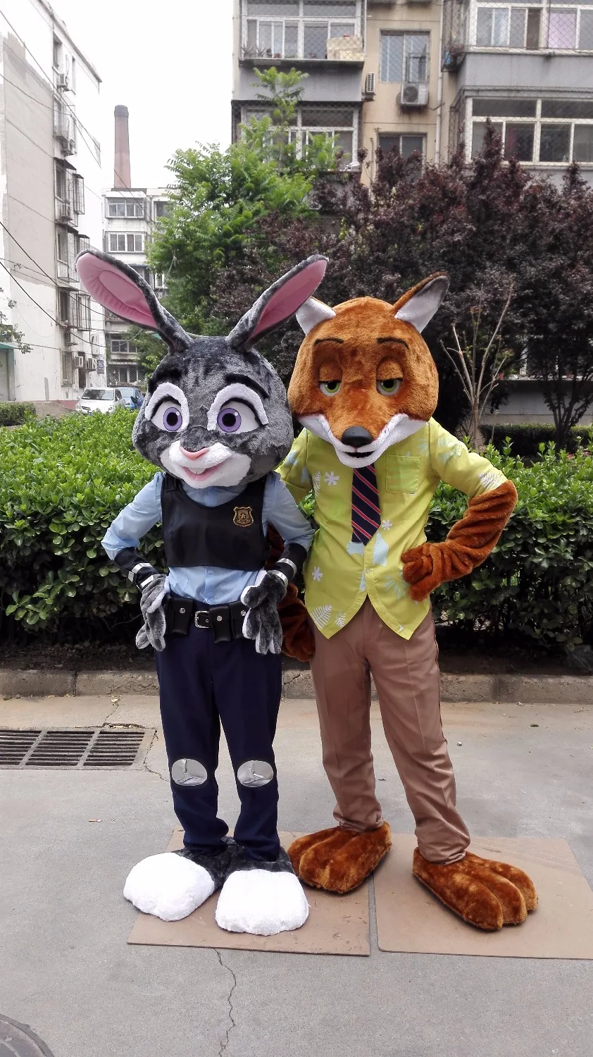 Костюм judy rabbit and лисы маскота на заказ аниме косплей комплект mascotte необычное