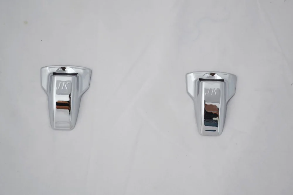 

2 шт., хромированные Стикеры для распыления воды из АБС-пластика для peugeot 3008 2013 2014 2015