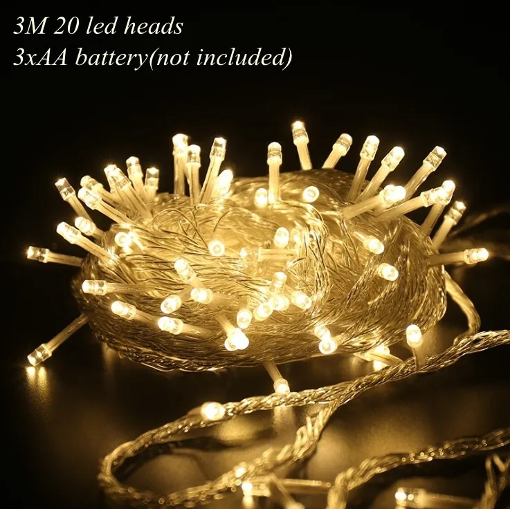 1pc 3M led heads 10 шт./лот красочные путем самостоятельного выбора между 3/6 дюймов Фоторамка деревянная прищепка Бумага изображение держатель для свадьбы Baby Shower День рождения украшения - Цвет: 1pc 3M led heads