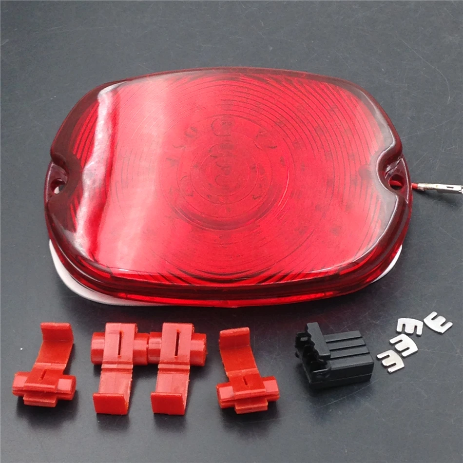 

Aftermarket Motorcycle Parts LED Tail Light FOR Harley Davidson Softail Sportster Road King Dyna Electra Glide Fat Boy RED