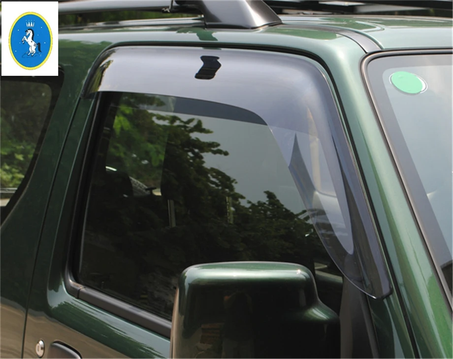 Yimaautotrims для Suzuki Jimny 2012 2017 аксессуары оконные козырьки навесы ветровой дождь