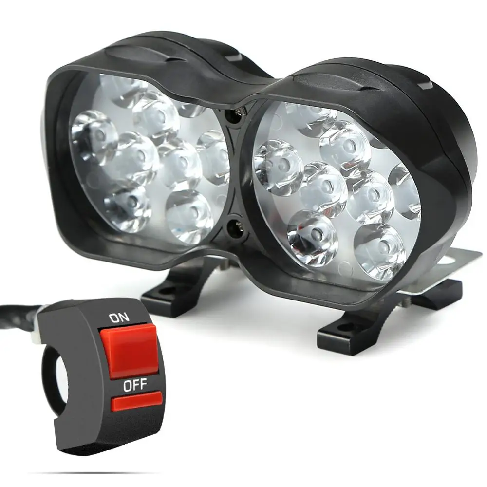 Rupse Светодиодный точечный светильник для вождения 9 85 в мотоцикла автомобиля