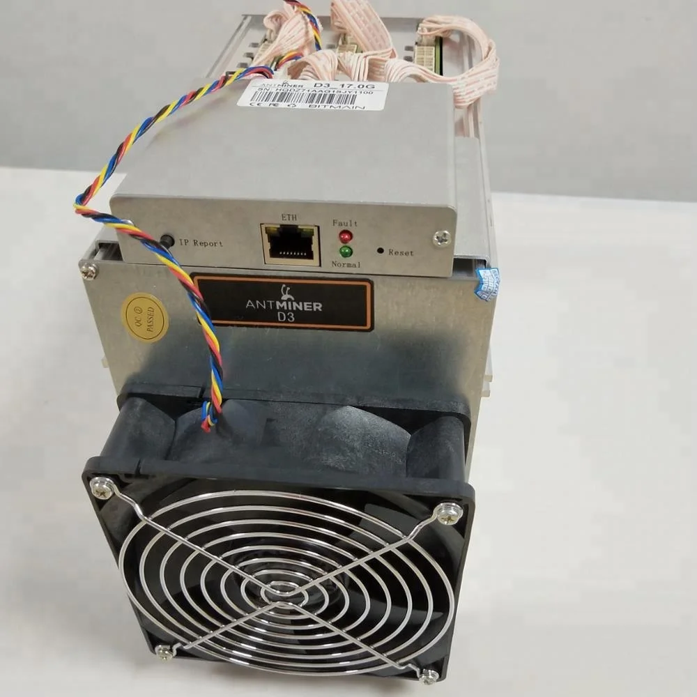 Bitmain D3 Antminer с блоком питания 17GH/s New Bitcoin Miner D3|Адаптеры AC/DC| |