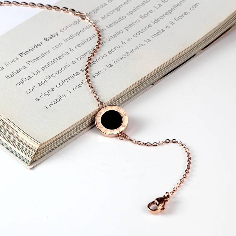 Модные красивые двухсторонние браслеты из ракушек и эмали с римскими цифрами