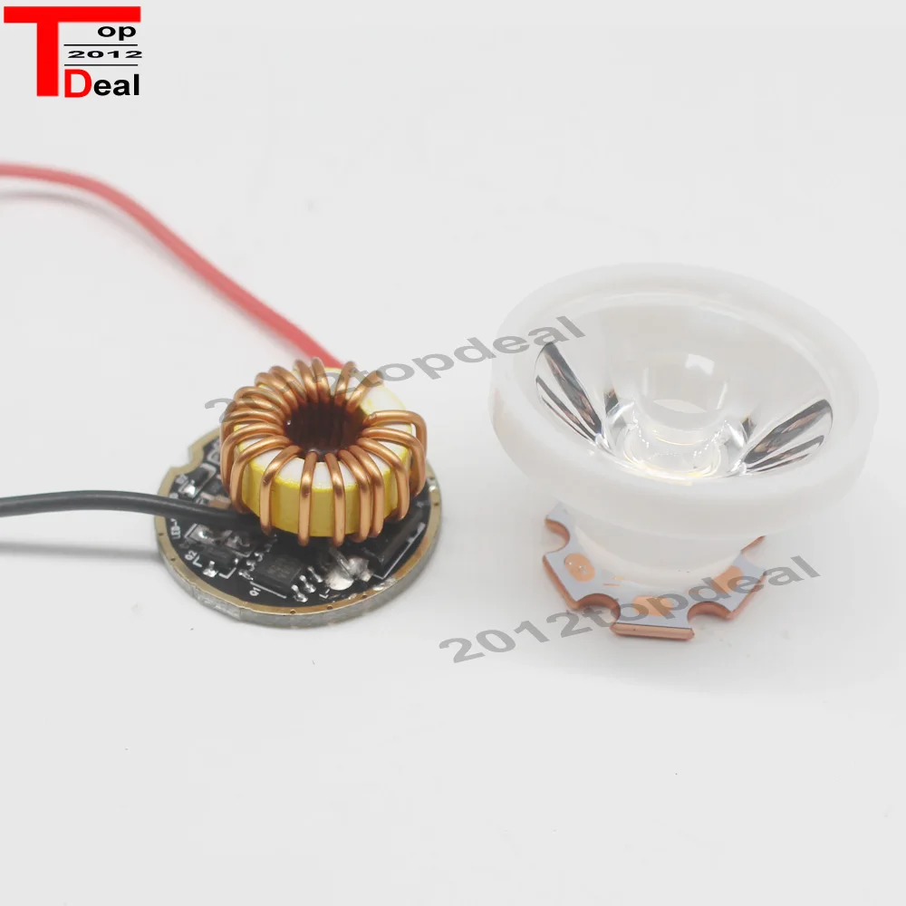 Светодиодный излучатель CREE XHP70 6 в светодиодный теплого белого цвета диаметром + 4