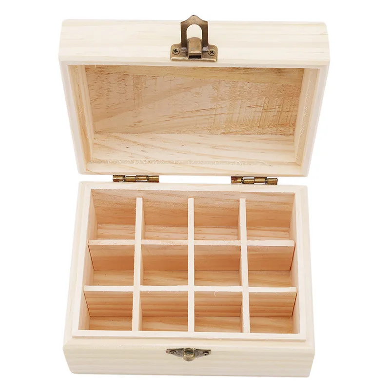 Новый Лидер продаж эфирные масла деревянная коробка 12 отверстий бутылки SPA клуб