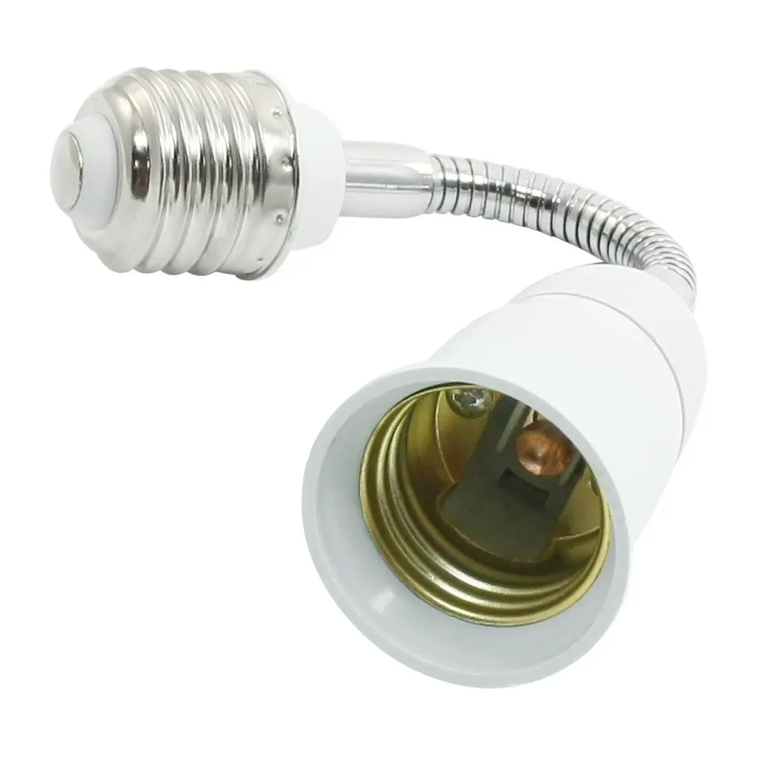 

IMC Hot E26 Socket Light Lamp Bulb Flexible Extension Converter 18cm Long