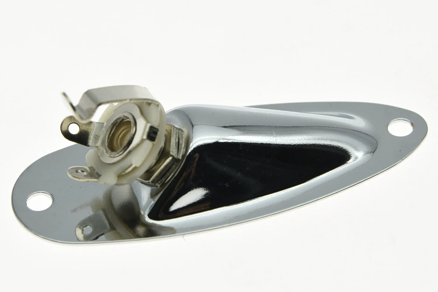 KAISH Джек для электрогитары ST Boat Jack Plate Chrome|guitar jack plate|jack plateelectric guitar |