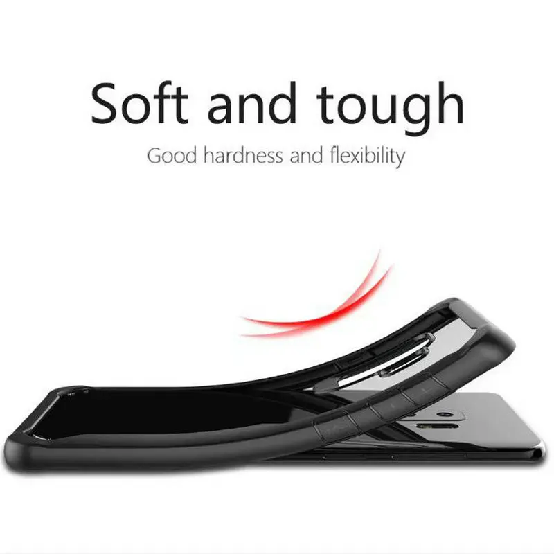 Противоударный акрил чехол для samsung Galaxy S7 край S8 + S9 Plus Ultra Slim принципиально