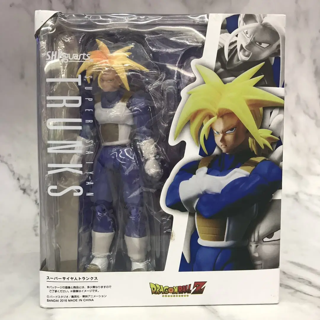 Аниме Dragon Ball Z Super Saiyan шарнирная подвижная коллекция фигурок из ПВХ модель детская
