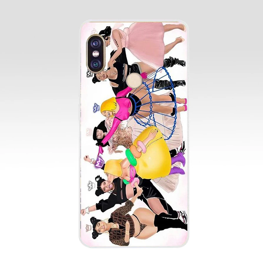 246H черный nicki minaj Мягкий Силиконовый ТПУ чехол для телефона xiaomi redmi 6 pro 5 plus note 4 4x mi