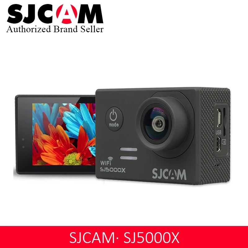 Оригинальная Экшн камера SJCAM SJ5000 SJ5000X Elite Wi Fi 4K 24fps 2K30fps Notavek 96660 спортивная