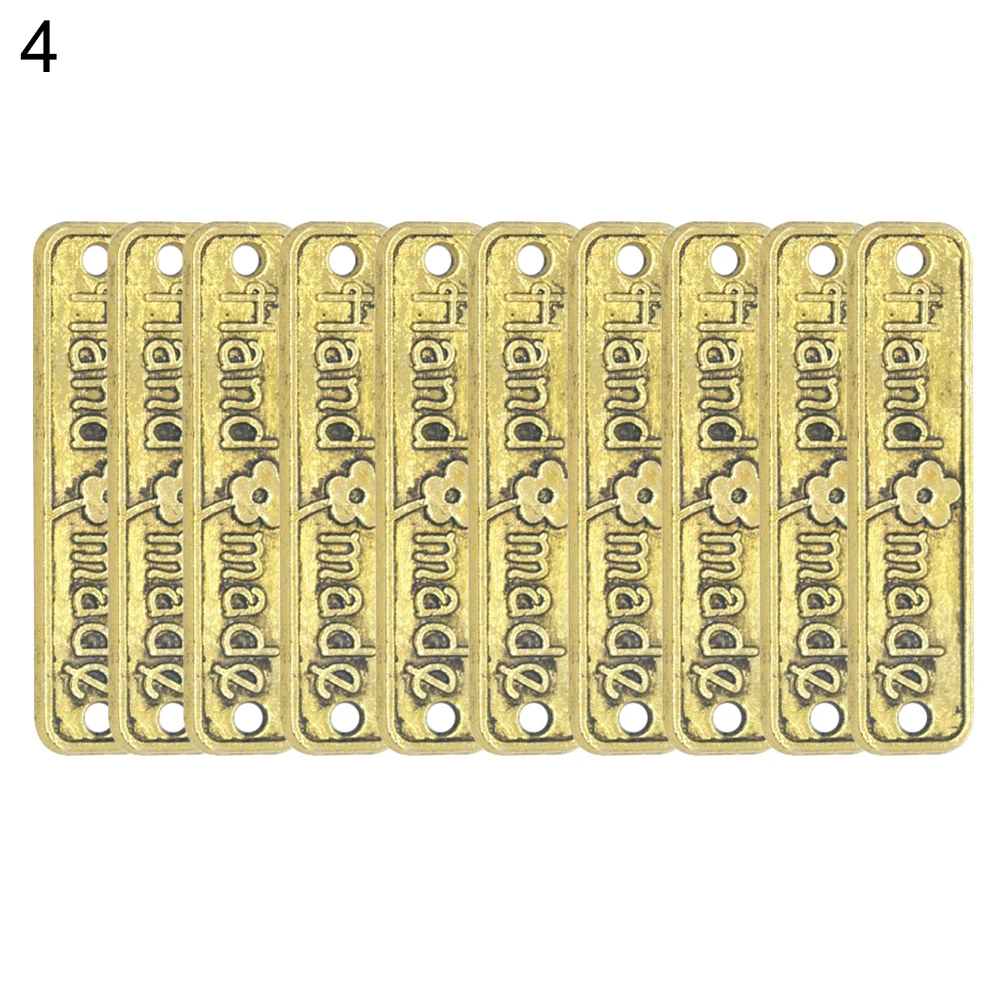 10 шт. 25 мм двойная подвесная пластина из сплава в стиле ретро аксессуары для