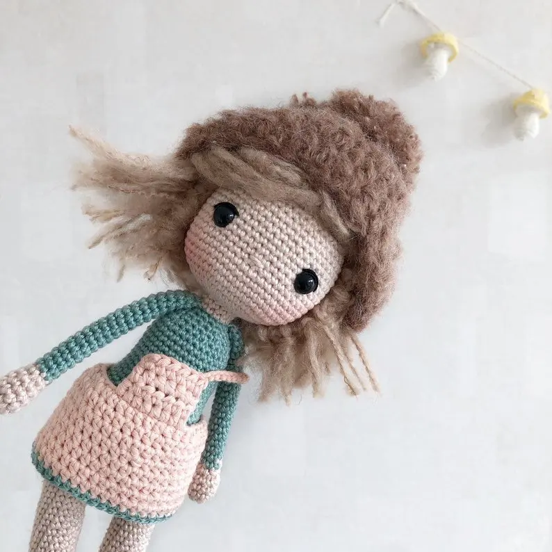 Вязаные игрушки амигуруми погремушка ручной работы кукла Номер модели SY126