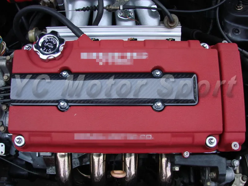 Автомобильные аксессуары крышка свечи зажигания двигателя из углеродного