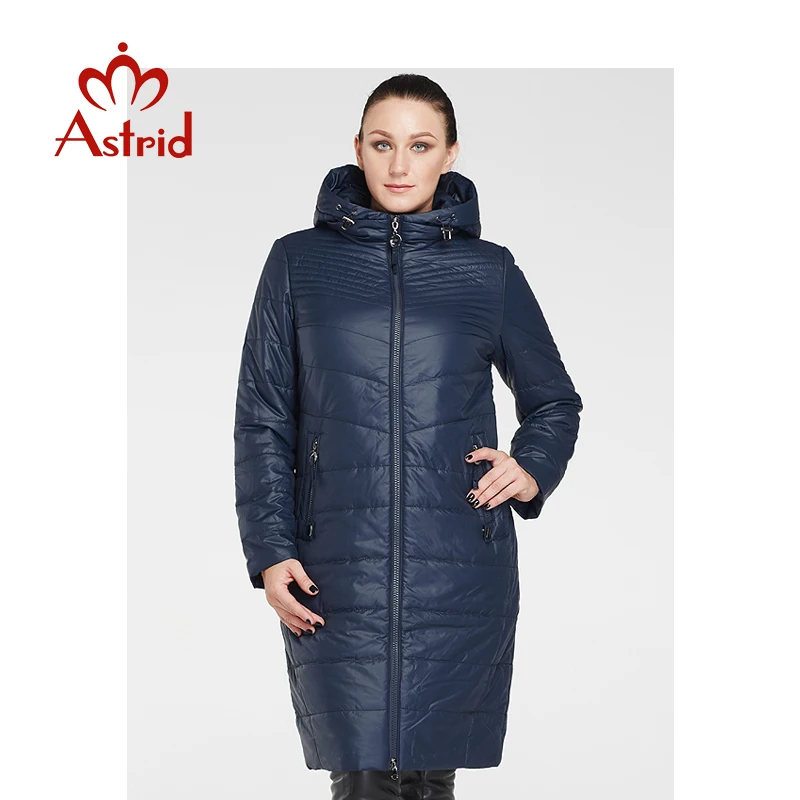 Astrid New Autumn and Winter Parka Woman Plus Size Jackets Women Big Fashion Coats 50kg-90kg AM-2670 | Женская одежда