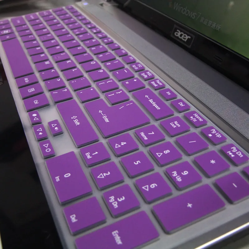 15 6 дюймовый ноутбук клавиатура защитная пленка для Acer Aspire E1 522 570 532 5830 5755 V3 E5 511 571G