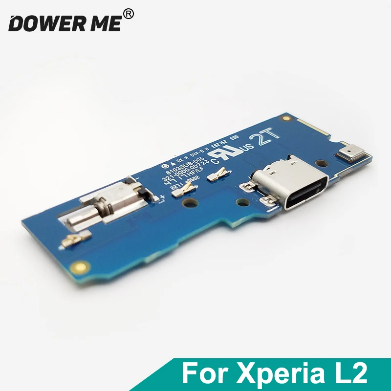 

Dower Me для SONY Xperia L2 H3311 H4311 зарядная док-станция USB зарядный порт разъем микрофон Вибрационный гибкий кабель монтажная плата