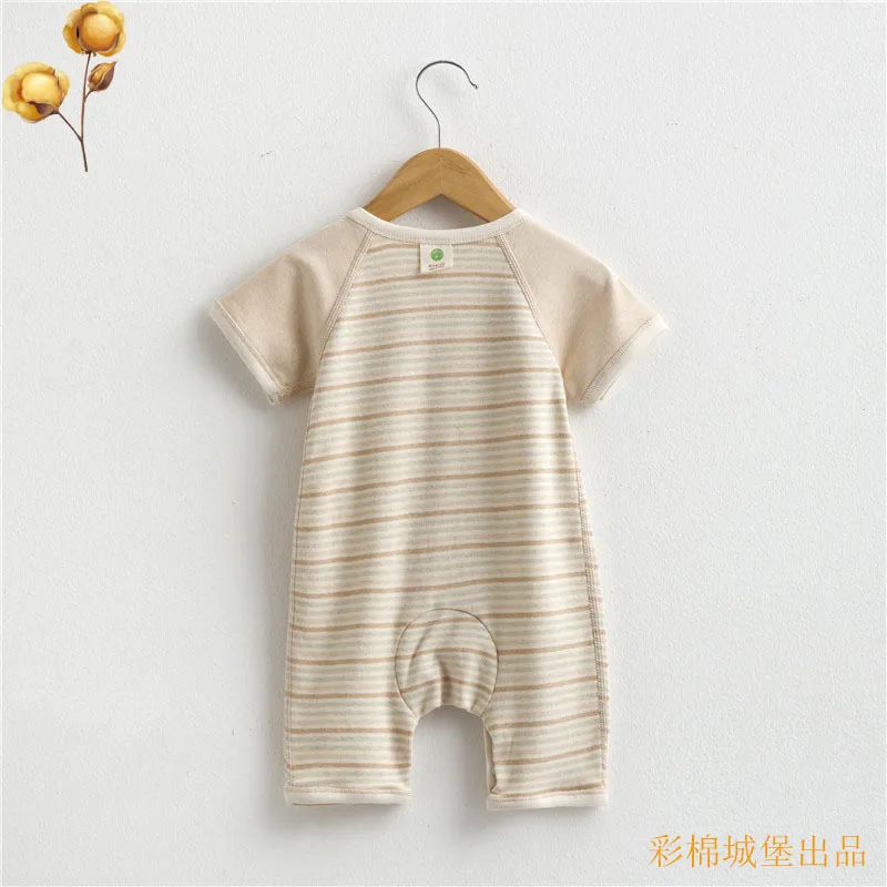 Одежда для малышей 100% органический хлопок однотонная одежда в полоску маленьких