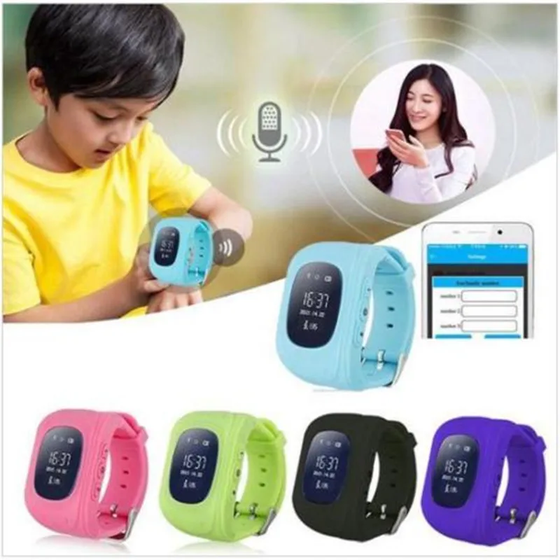 Горячие продажи Q50 Будильник GPS трекер наручные часы сотовый телефон SmartWatch android